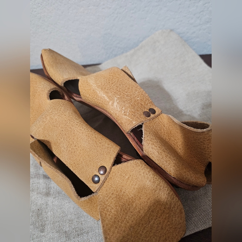 CYDWOQ Leather Flats - Picture 5 of 5